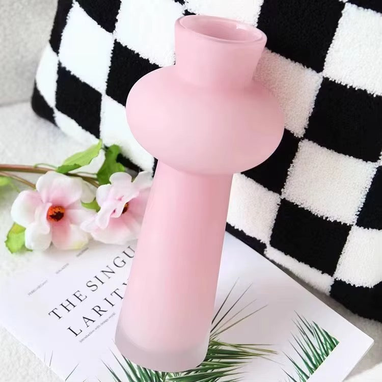 Vase Verre Silhouette Totem