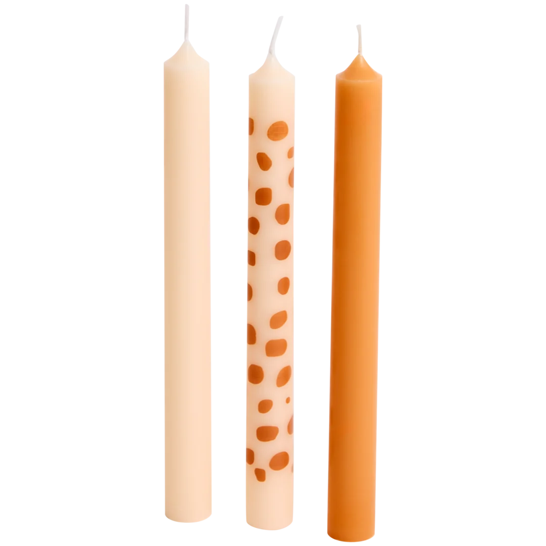 Trio bougies - Collection Savanna