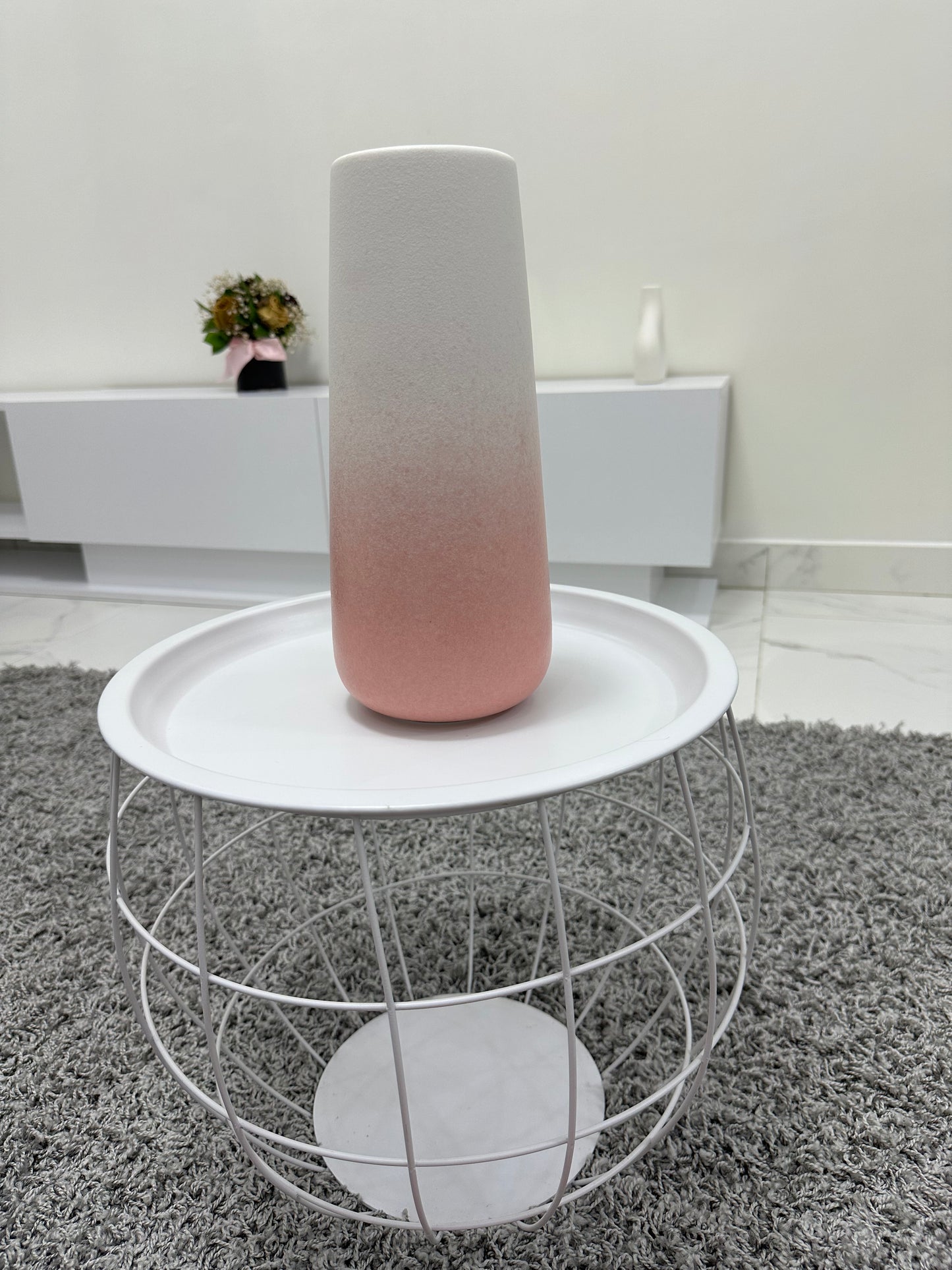 Vase horizon coloré