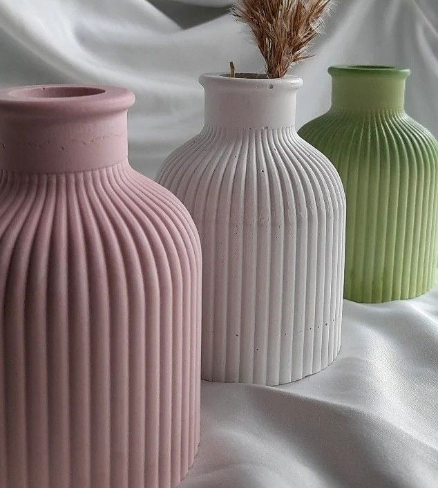 Mini Vase rayure boho
