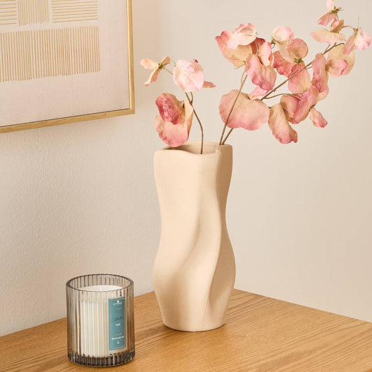 Vase céramique Grigor nude Beige