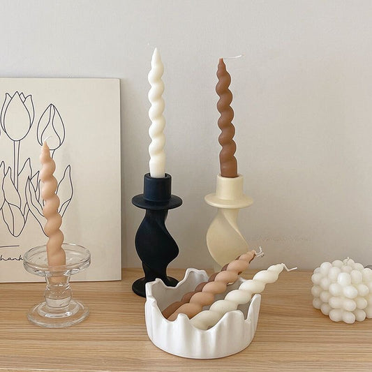 Duo Bougies Spirales - Twist Chic