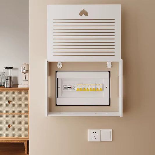 Boîte murale cache-box Wi-Fi – modèle design ajouré