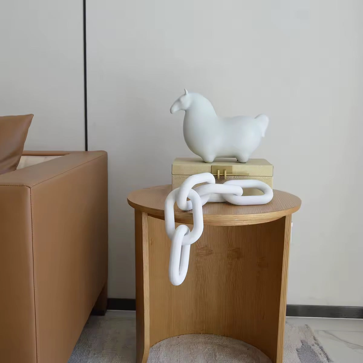 Chaîne décorative en bois