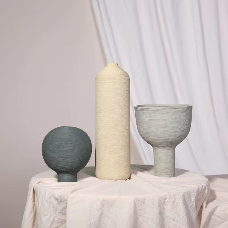 Vases brossés Lino