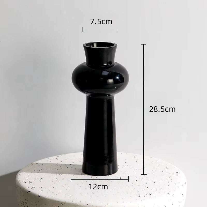 Vase Verre Silhouette Totem