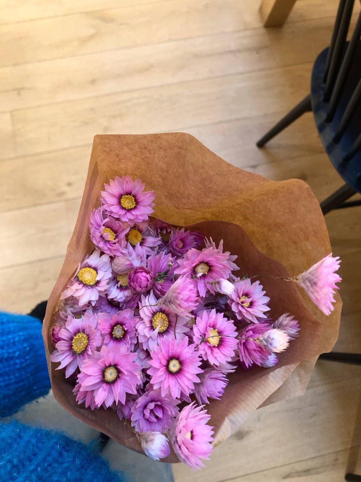 Fleur de marguerite séchée