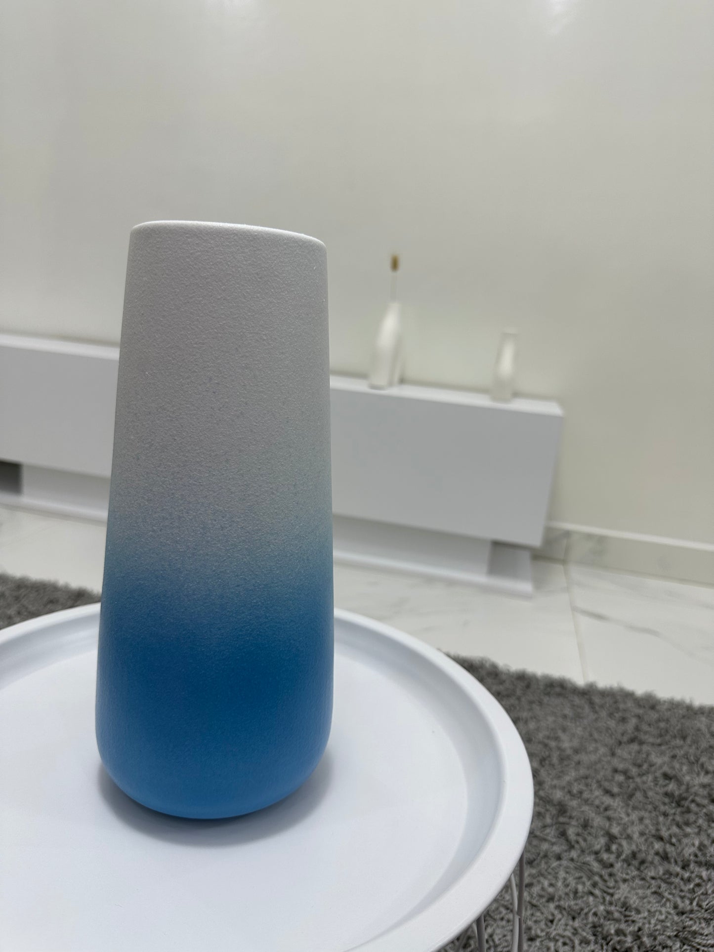 Vase horizon coloré