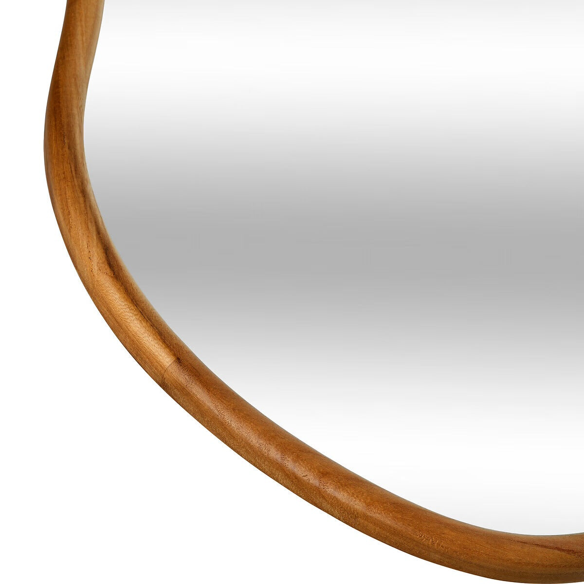 Miroir bois organique Livia - 75x45 cm
