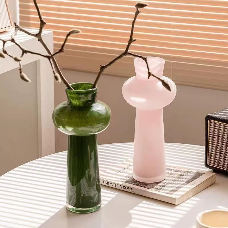 Vase Verre Silhouette Totem