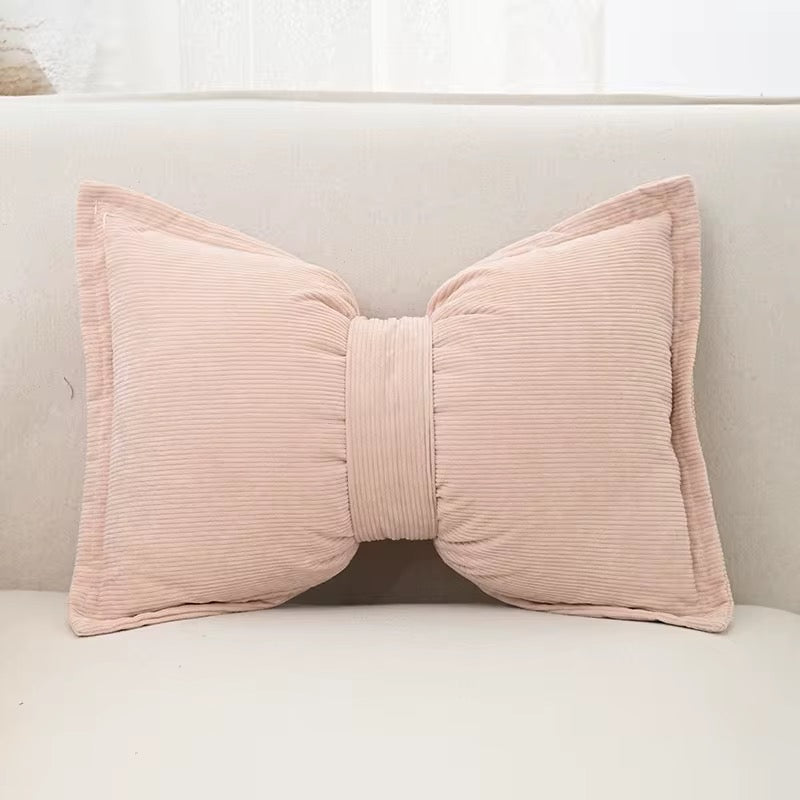 Coussins en forme de noeud - Velours côtelé