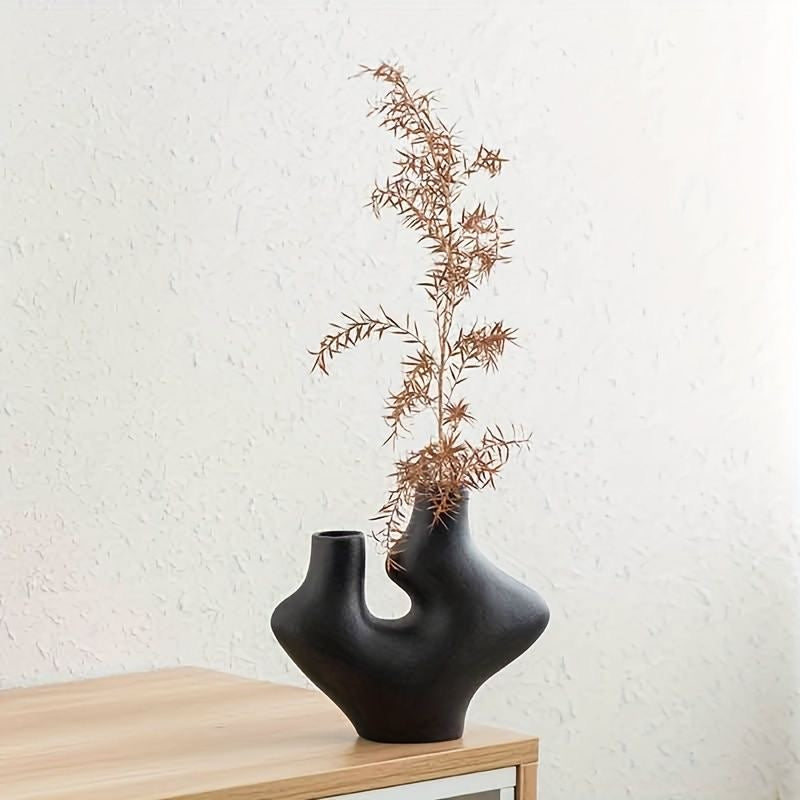 Vase design à deux ouvertures