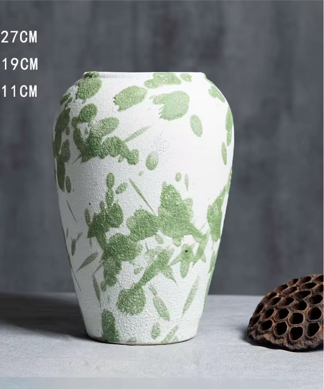 Vase scandinave feuillage