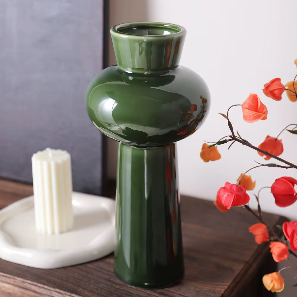 Vase Verre Silhouette Totem