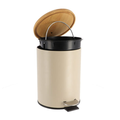 Corbeille à pédale 3L Bambou