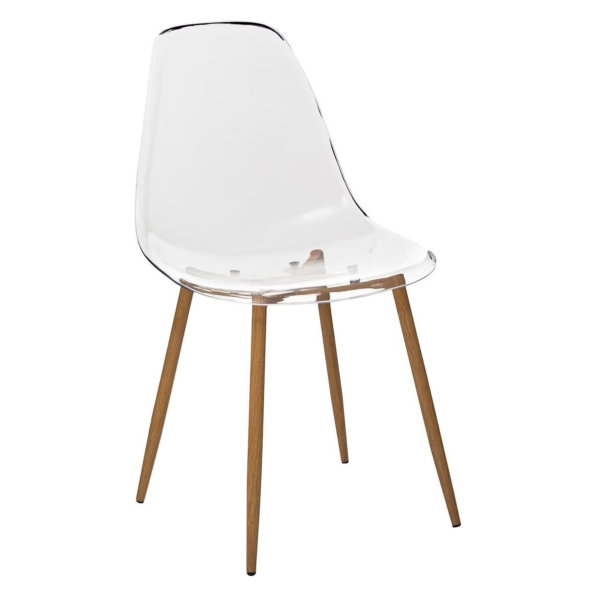 Chaise pet transparente