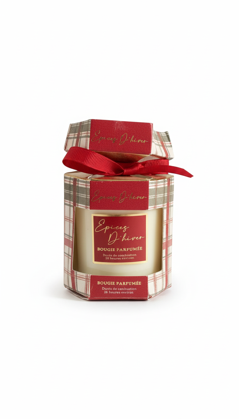 Bougie parfumée Épices d’hiver