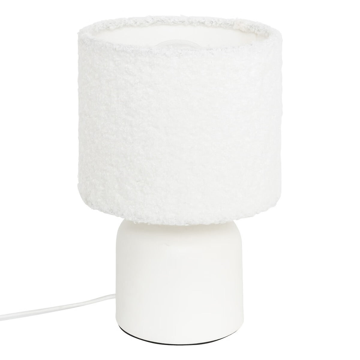 Lampe cylindre Bona bouclette H22