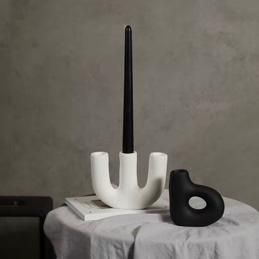 Bougeoir design sculptural