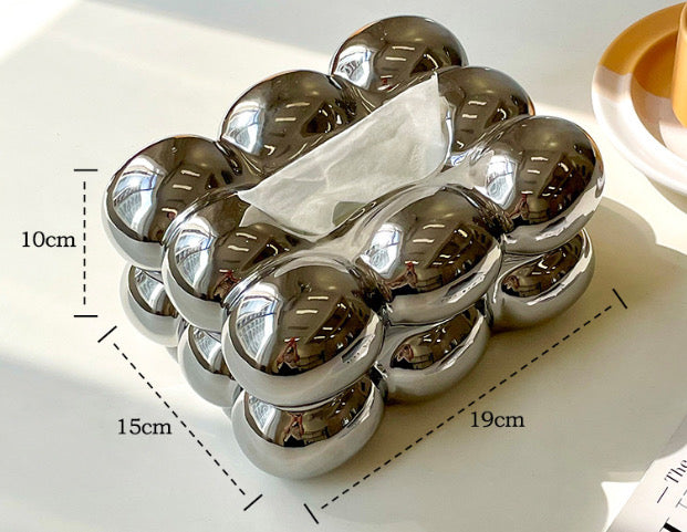 Distributeur de mouchoir bulle