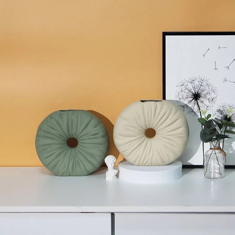 Vases donuts fripés