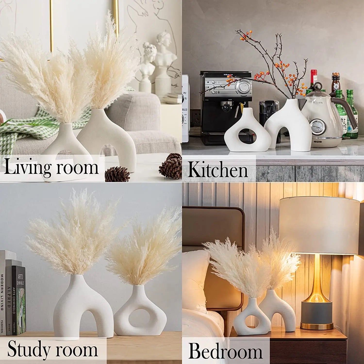 Duo vases hollow