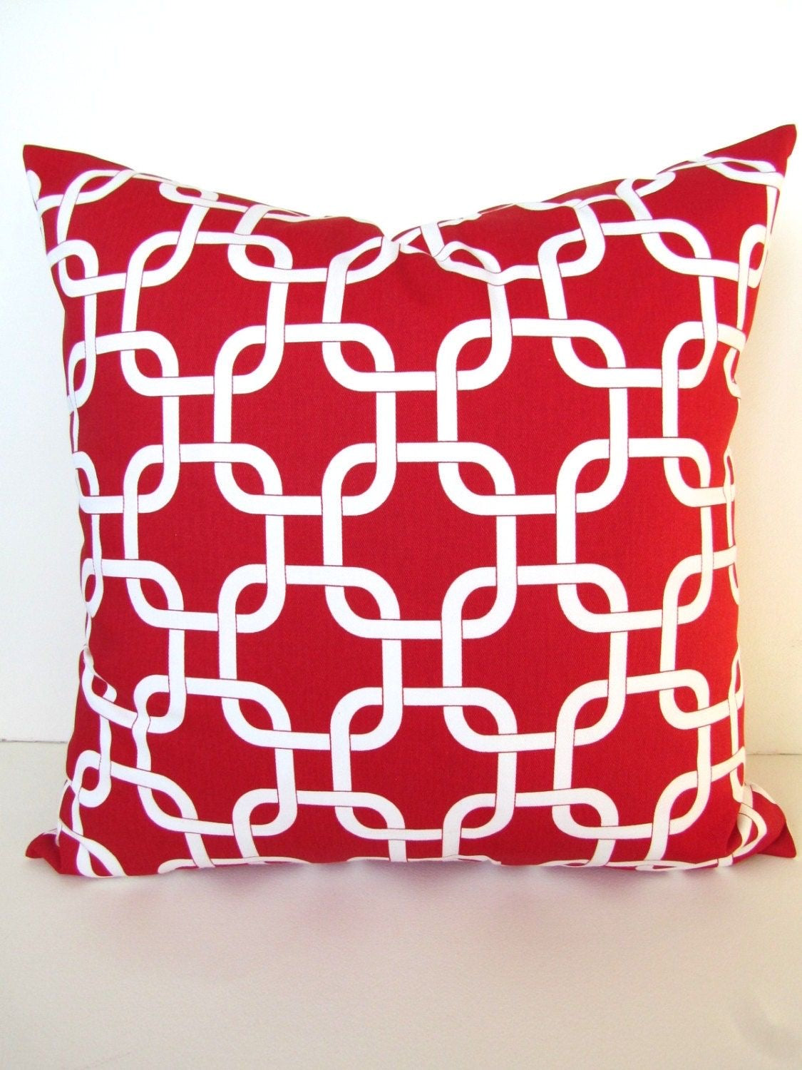 Coussins tons rouges