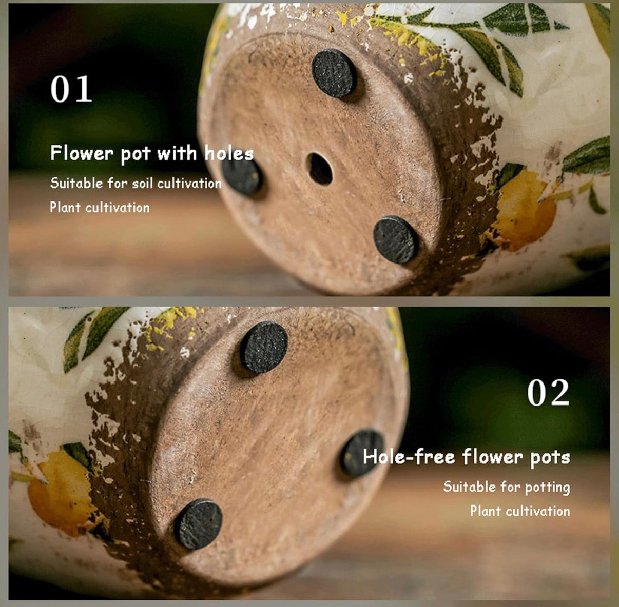 Cache-Pot citron 11cm
