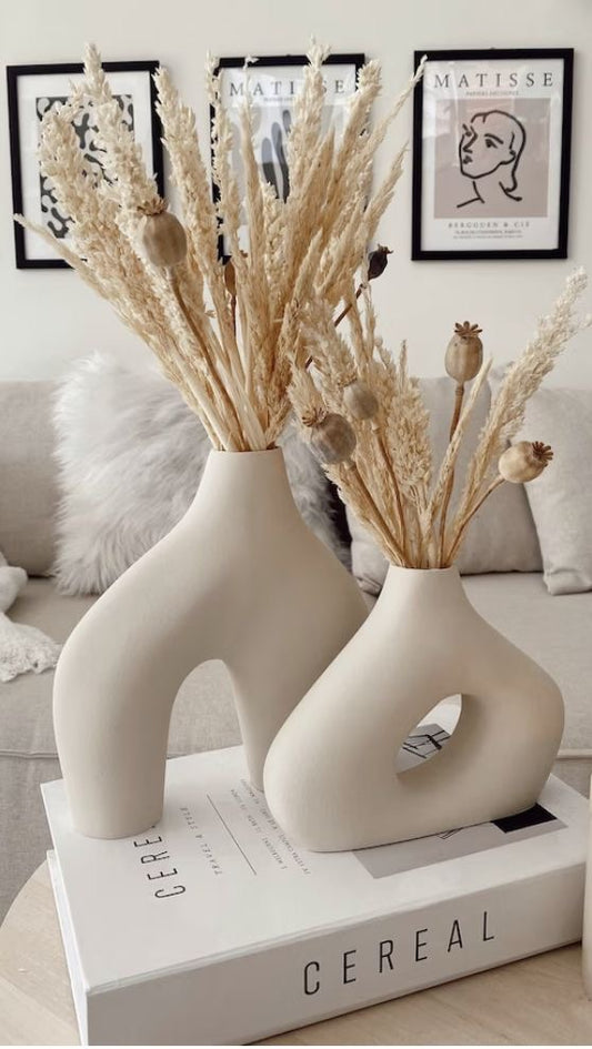 Duo vases hollow