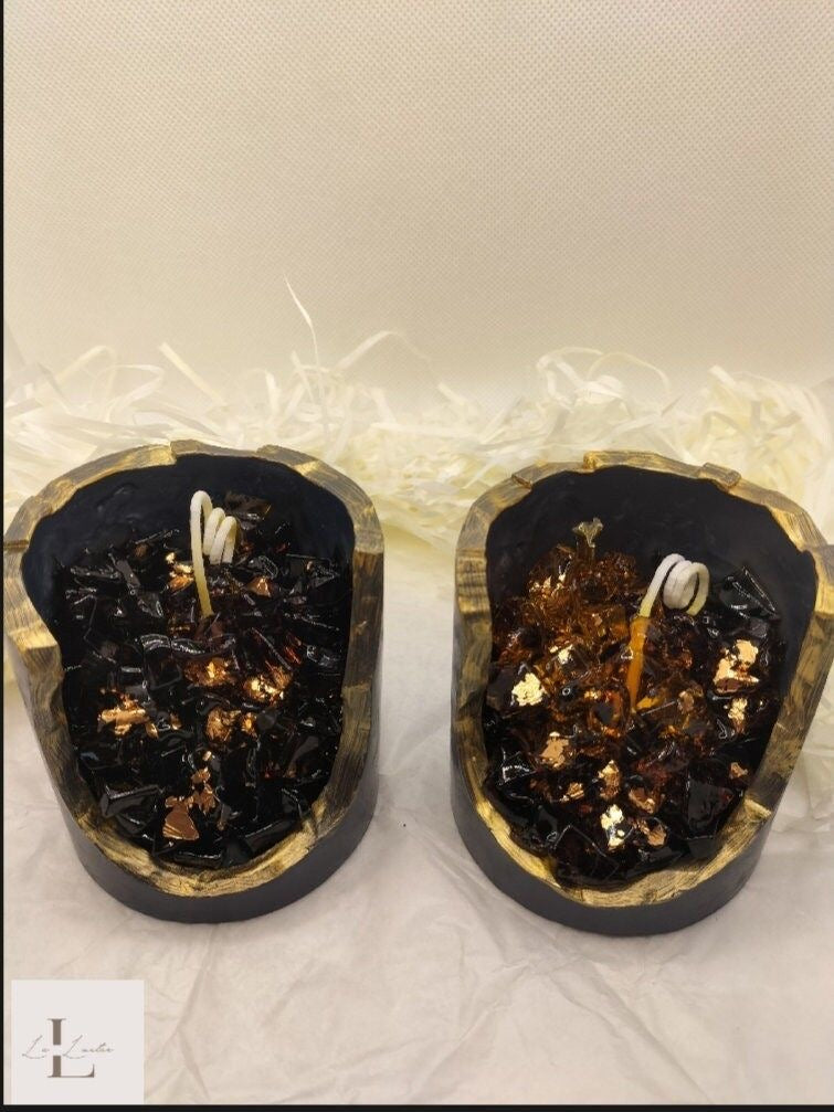 Bougie parfumée crystal améthyste