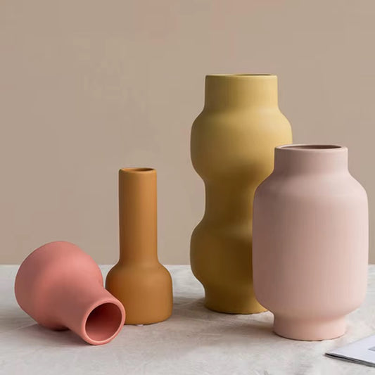 Vases céramique Tonka - Collection Morandi