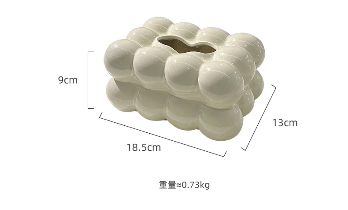 Distributeur de mouchoir bulle