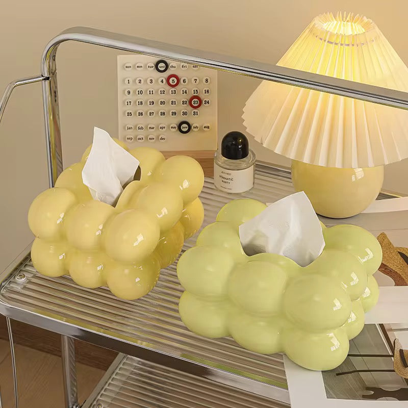 Distributeur de mouchoir bulle