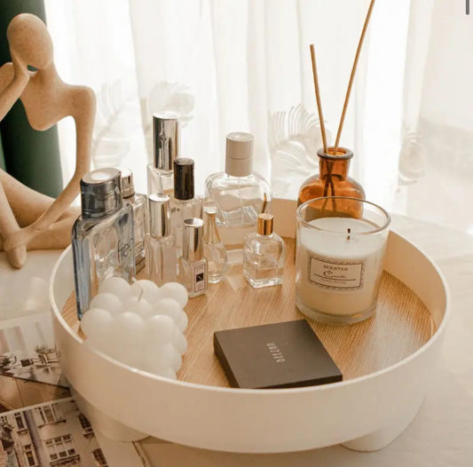 Plateau rond scandinave