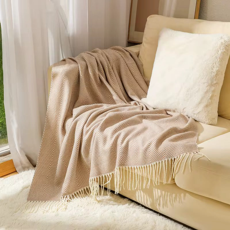 Plaid chevron Lina 125x150 cm