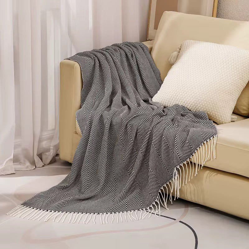 Plaid chevron Lina 125x150 cm