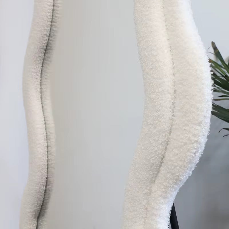 Miroir Onde Teddy Blanc