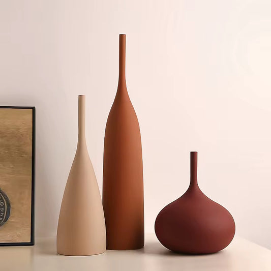 Vases Texturés - Collection Morandi