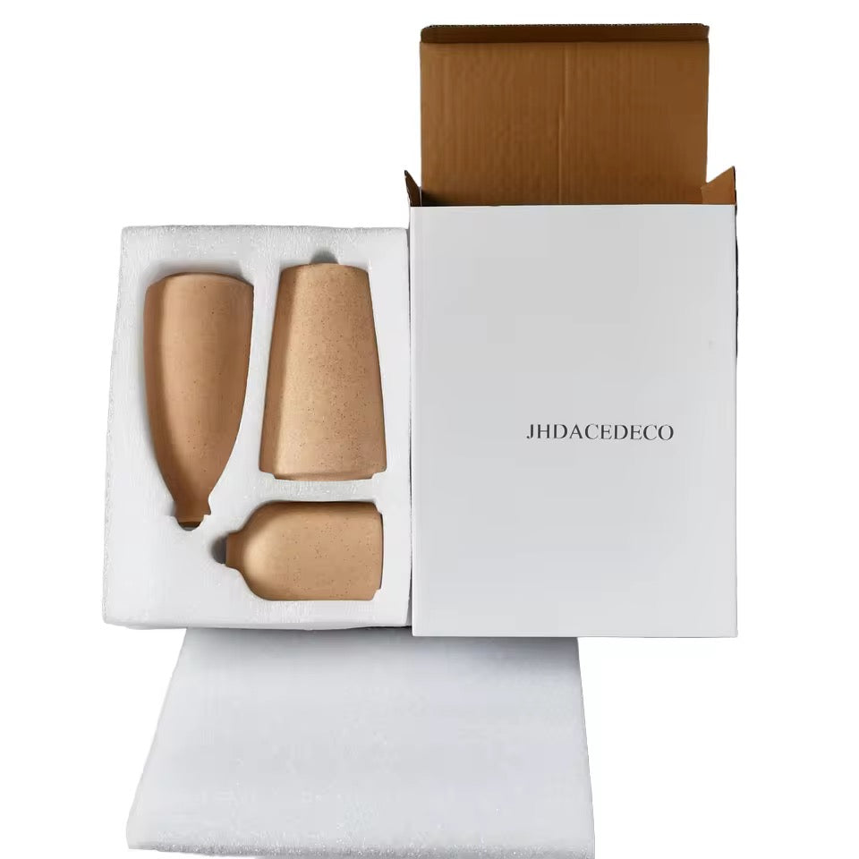 Trio vases minimalistes