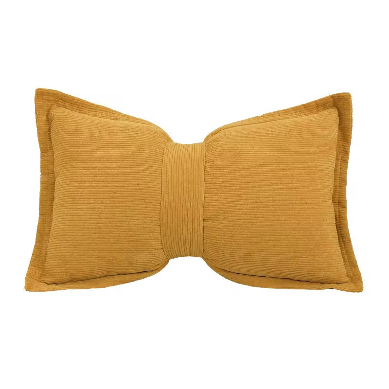 Coussins en forme de noeud - Velours côtelé