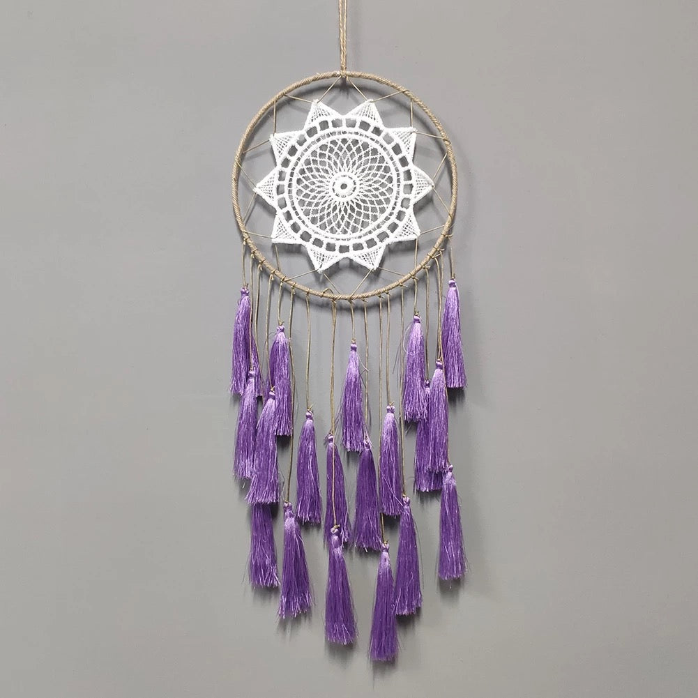 Attrapes rêves colorés