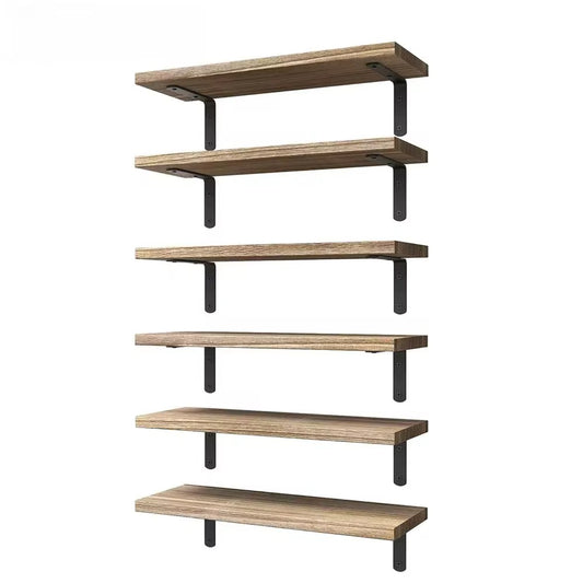 Set 6 Étagères murales minimalistes