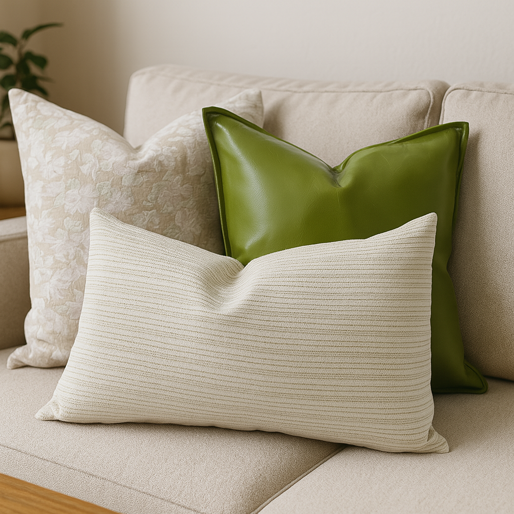 Trio coussins mix & match