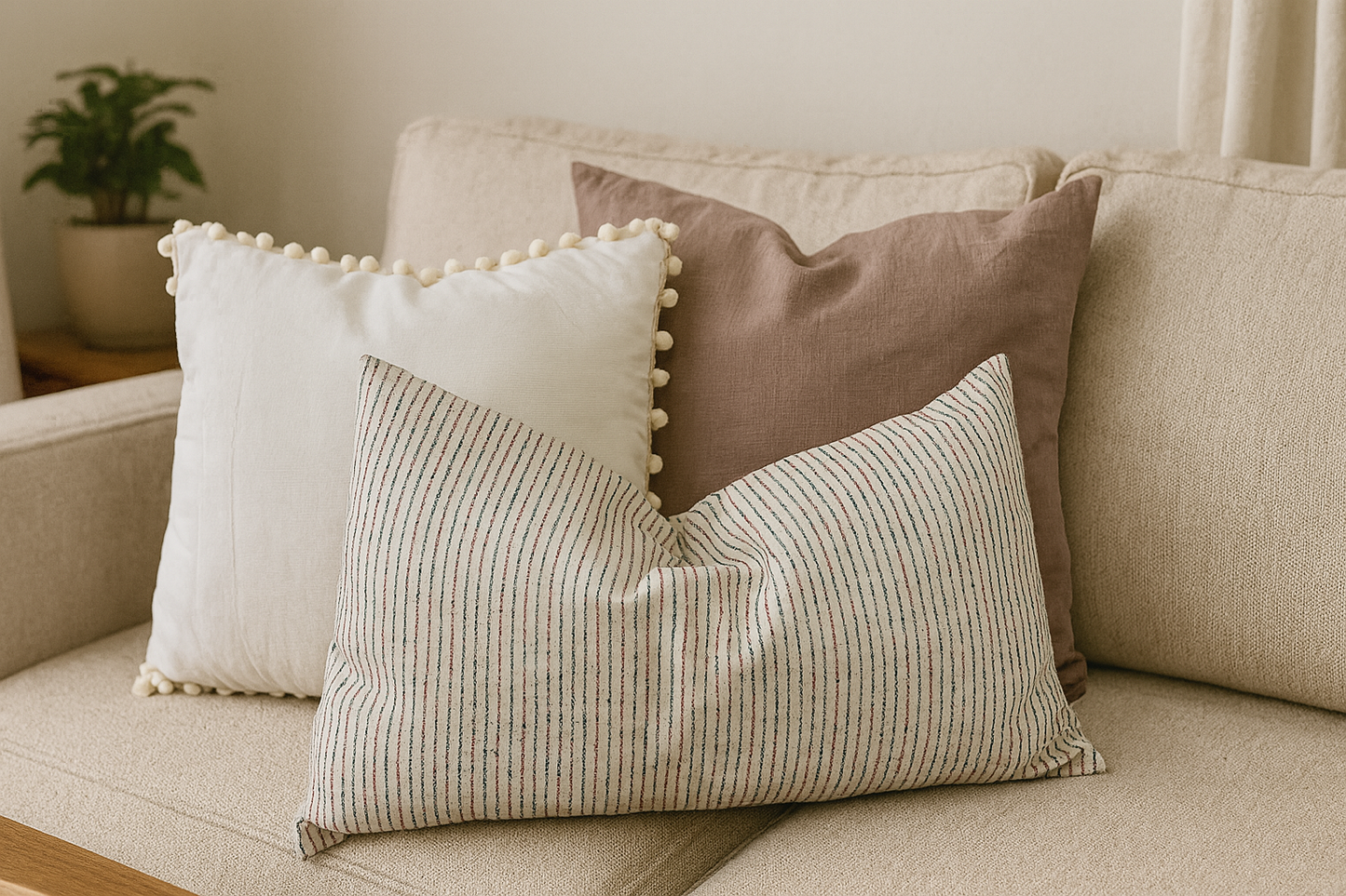 Trio coussins mix & match