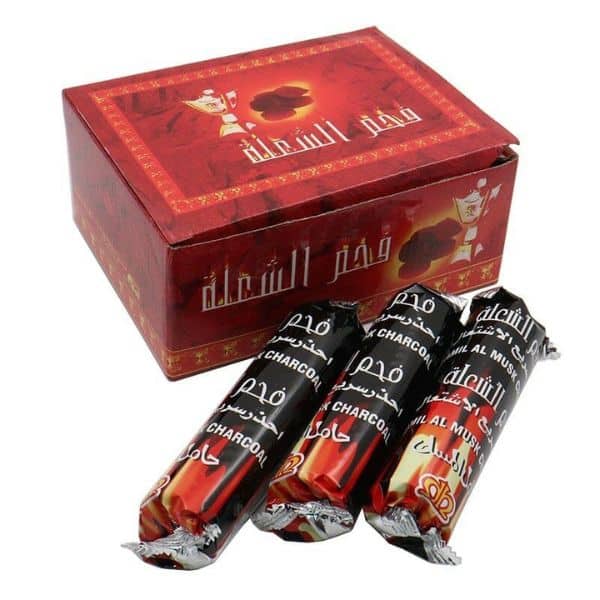 Charbon ardent pour encens