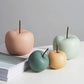 Pommes décoratives en céramique mate