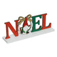 Déco Noël en bois “NOEL & gnome” – L 24 cm