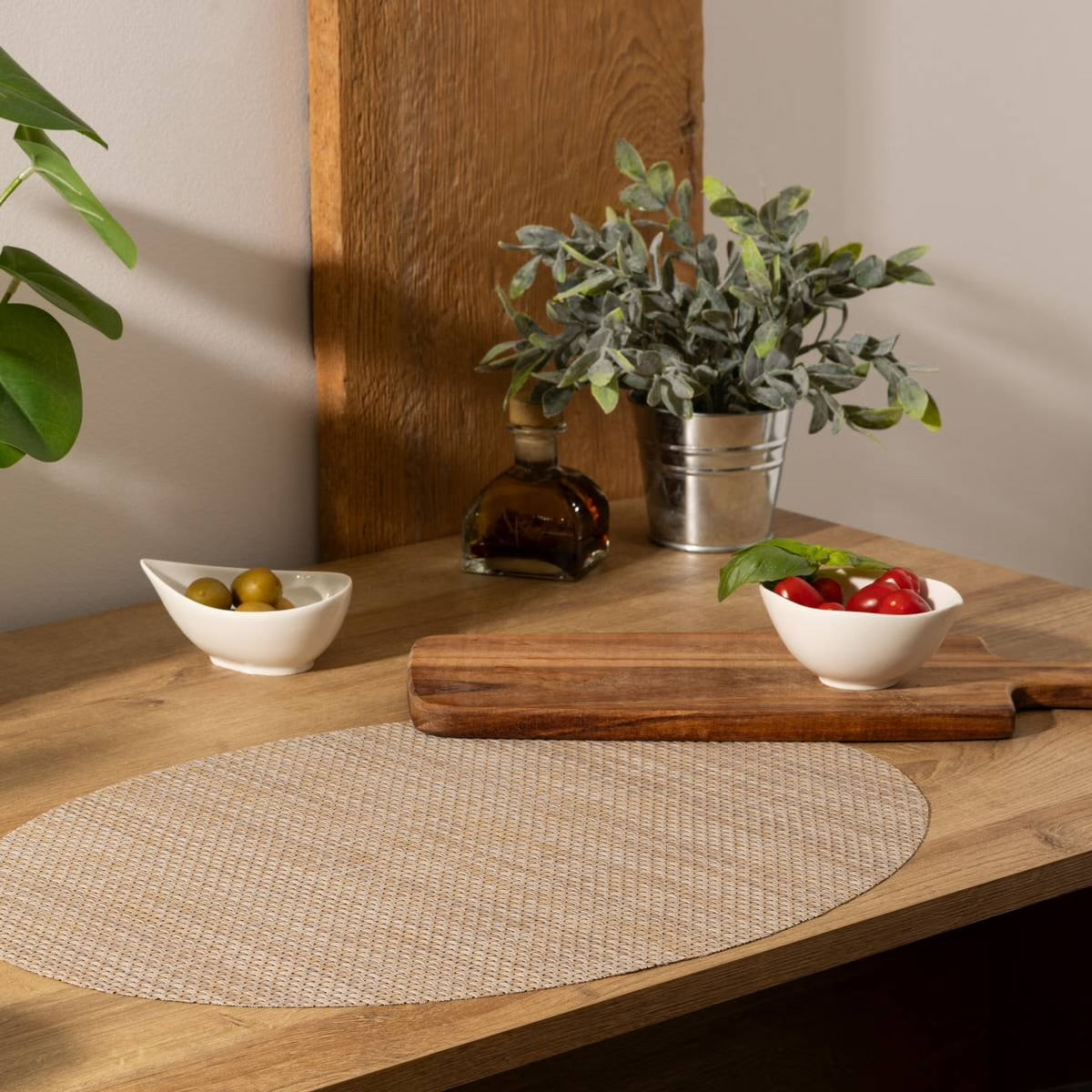 Set de Table Ovale Maoli Beige