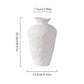 Vases Sculpturaux Blancs - Collection Wabi Sabi