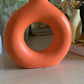 Vase donut coloré